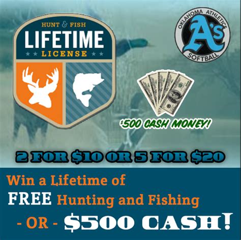 oklahoma lifetime hunting and fishing license cost|Oklahoma hunting, fishing license fees increasing under SB 941 .